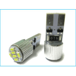 Lampadina Led Canbus T10 W5W 6 SMD 3104 Frontale No Errore Computer Di Bordo