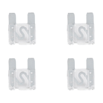 4 Pezzi Fusibili Standard per Auto Camper Camion Moto, Fusibile 40A 60A 80A ad Azione Rapida (80A)