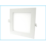 Pannello Faretto Led Da Incasso 12W Bianco Caldo 220V Quadrato Interno Esterno