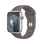 Apple Cinturino Sport Apple Watch Marrone argilla S/M (per Apple Watch Series 9 45 mm)