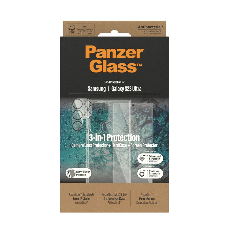 Pacchetto-di-protezione-PanzerGlass-3-in-1-per-Samsung-Galaxy-S23-Ultra