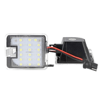 CARALL LE0804 Kit Luci Led Di Cortesia Sotto Specchietto Retrovisore Bianco Canbus Compatibile con Ford Focus Kuga