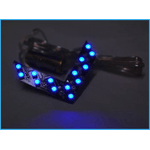 CARALL Frecce LED Arrow Led con 14 SMD BLUE