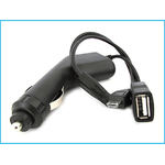 Alimentatore Convertitore DC-DC 3A Da DC 12V 24V a DC 5V Caricabatteria Auto USB e Micro USB Con Accendisigari Fulree