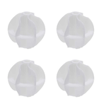 4 pcs Palla da Bucato Antipiega e Antigroviglio Asciugabiancheria Riutilizzabili 5,5 * 5,5cm Bianco