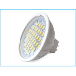 Faretto Lampadina LED GU5,3 MR16 3,5W=30W DC/AC 12V Bianco Freddo 36 SMD 2835