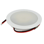 Mini Faretto Led Da Incasso Rotondo Carcassa Bianca 5W AC/DC 12V DC 24V Neutro 4500K Foro 60mm