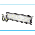 Kit Plafoniera Luci Led Di Cortesia Lettura BMW E46 2D 4D 2 Lampade Led T10 Canbus Incluso