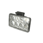 Fanale Rettangolare 24W Doppio Luminosita Hi Low Led Work Light Spot Lente Ingrandimento 4D Faro Da Lavoro 9V-60V IP67 Bianco