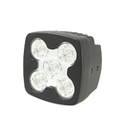 Fanale Led Quadrato Supplementare Ausiliario 50W DC 9V-60V Faro Da Lavoro Di Profondità Super Potente