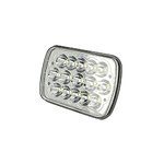 Faro Led Truck Headlight Rettangolare 7 Pollici 45W 12V 24V Per Camion Bi-Luce H4 Anabbagliante Abbagliante