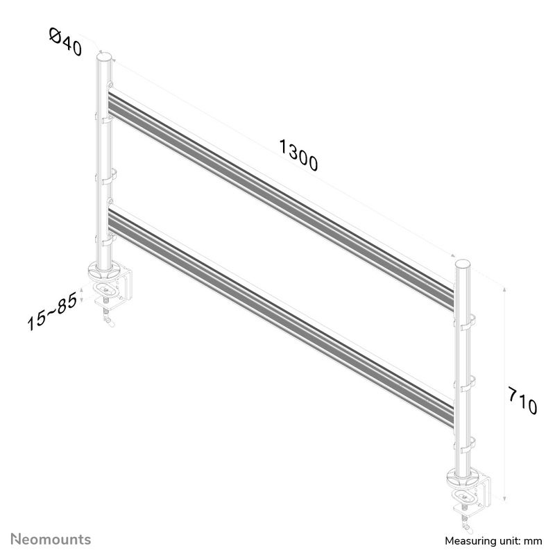 Neomounts-Barra-portastrumenti-per-monitor