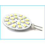 Lampadina LED G4 Bispina DC AC 3W 12V e 24V Bianco Neutro Naturale 18 SMD 2835 10V-30V