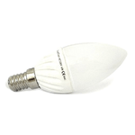 Lampada A Goccia Led E14 Candela Oliva 4W=45W 220V Bianco Neutro 4000K Base Ceramica