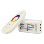 Led Controller Dimmer RGBW RGB+W 4 Canali Telecomando RF Touch 2,4G 12V 24V 6AX4