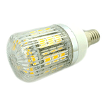 Lampada Led E14 12V 24V 4W Bianco Neutro 30 Smd 2835