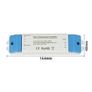 Amplificatore Led RGB e Mono Colore 220V 3X2A Per Striscia Led Alta Tensione Compatibile Con Centralina 12V 24V
