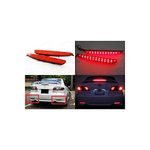 Kit 2 Fanali Posteriori A Led Rosso Sostituzione Riflettore Catarifrangente Rear Bumper Reflector Tail Brake Light