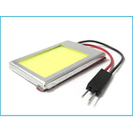 Pannello Lampada Led COB 24 Chip 12V 4,8W 38X27mm Siluro T11 Regolabile T10 W5W BA9S T4W