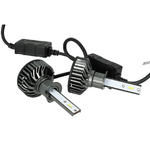 CARALL LH1426 Kit Full Led Cob H1 26W Reale 12V Con Ventola Raffrenddamento Silenziosa Attacco Regolabile 2200 Lumen