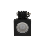 Fanale Quadrato Luci Diurne A Led Work Light Faro Da Lavoro 12V 24V Cob 10W Cree IP67 Bianco