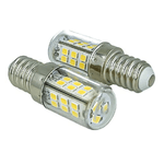 LEDLUX 2 Pezzi di Lampade Led E14 DC 12V 24V 4W Per Luce Cimitero Segnalazione Fotovoltaico Barche Camion (Bianco Neutro 4500k)