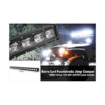 Barra Led Fuoristrada Work Light Bar 168W 137cm 12V-48V 24X7W Lente Combo