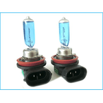 CARALL 2 Pezzi Lampada Alogena 12V Bianca Effetto Xenon (H16 12V 19W PGJ19-3)