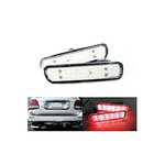 Kit 2 Fanali Posteriori A Led Trasparente Per Toyota Land Cruiser Lexus LX470 Sostituzione Riflettore Catarifrangente