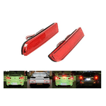 Kit 2 Fanali Posteriori A Led Rosso Per Mitsubishi Lancer Outlander Sport RVR ASX Rear Bumper Tail Brake Reflector Light