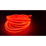 Stringa EL Striscia Neon Led Rosso 5 Metri Flessibile Tagliabile Luce Decorativa Atmosfera Per Interno Auto Camion Camper Sfilata Moda