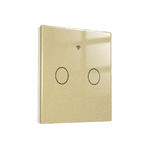 LEDLUX Interruttore Da Parete WiFi, Quadrato 86X86mm, Standard European, WiFi 2