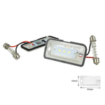 Kit Luci Targa Led Mercedes Benz CLK W209 C209 A209 Da 2002 A 2009 Bianco Canbus No Errore