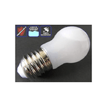 Lampada Led Sfera E27 8W=85W Antiurto Raffreddamento A Liquido Bianco Caldo 3000K Impermeabile