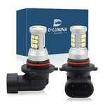 D-Lumina Lampada led HB3 9005 / HB4 9006 / H10,12V 24V 8W,Impermeabile IP67,Illuminazione a 360°, Per Auto e Camion