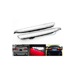 CARALL LY0153 Kit 2 Fanali Posteriori A Led Trasparente Compatibile Con Mazda 3 Rear Bumper Tail Brake Reflector Light