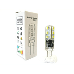 Lampada LED Bispina G4 Con Silicone 24 SMD 3014 DC/AC 12V Bianco Caldo Senza Cambiare Trasformatore