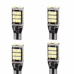 A2ZWORLD 4 Pezzi Lampada Led Auto e Camion 12V 24V, 40mm, Canbus No Errore, T15 W16W, 45 SMD 4014