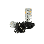 Lampada Led PY24W Canbus Arancione Per Frecce Anteriore No Errore 12V 25W Reale