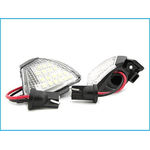 CARALL LE0802 Kit Luci Led Di Cortesia Sotto Specchietto Retrovisore - 2 Pezzi