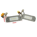 Kit Luci Targa Led Mercedes Benz Classe R W251 ML W164 GL X164 12V 3W Resistenza Inclusa