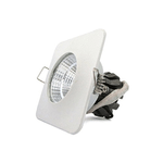 Lampada Mini Faretto Led Da Incasso Da Soffitto 3W=25W Bianco Caldo Quadrato 24 Gradi 60x60mm