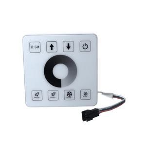 LEDLUX Kit Controller Per Striscia Led Dinamica Mono Colore IC WS2811, Modello Con Touch Panel