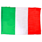 Bandiera Italia, Bandiera Nazionale Italiana, Misura 145X90cm, Tessuto Poliestere Con Passante Per L'Asta (Italy)