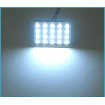 Pannello Lampada Led 20 Smd T10 BA9S Siluro Regolabile T11 Luci Abitacolo