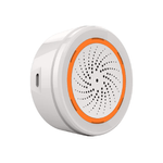 ZigBee Sirena Allarme, Sonoro Massimo 90dB, Doppio Alimentazione Tempo Suono Regolabile, Sistema Antifurto ZigBee