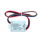 Mini Led Driver IP65 6W, Corrente Costante 350mA 9V-17VDC, Dimensione Ridotta 48X38X21mm, Input 220V