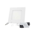 Faretto Pannello Led Da Incasso Quadrato 6W Bianco Neutro 120x120mm SKU-4864