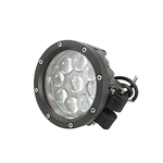 Fanale Led Rotondo Supplementare Ausiliario 45W 12V 24V 36V 48V 60V Faro Da Lavoro Di Profondita Per Jeep Camion Tir Barca Super Luminoso