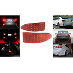 Kit 2 Fanali Posteriori A Led Rosso Sostituzione Catarifrangente Riflettore Originale Rear Bumper Reflector Light